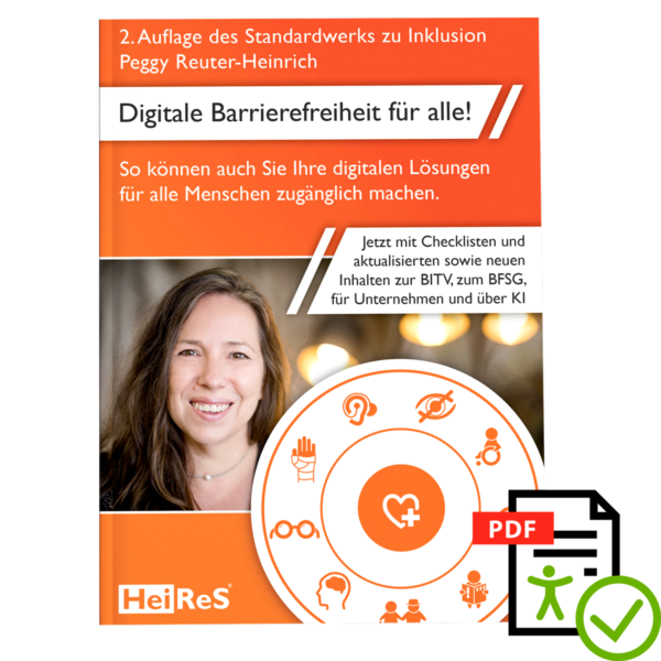 Digitale Barrierefreiheit für alle! (PDF)</br>2. Auflage des Standardwerks zu Inklusion