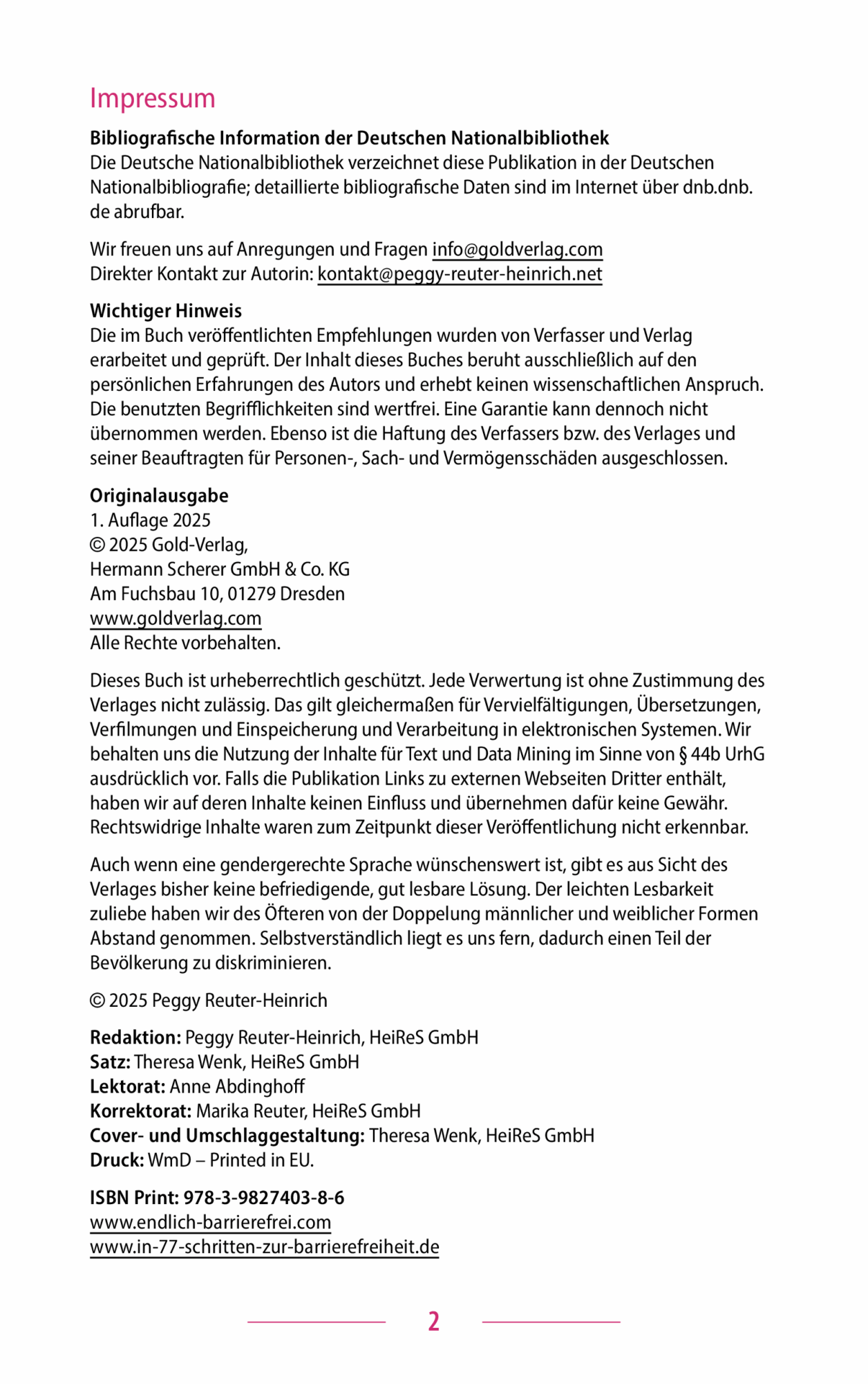 Endlich barrierefrei<br>In 77 einfachen Schritten zur gesetzlich verpflichtenden Barrierefreiheit – Bild 2